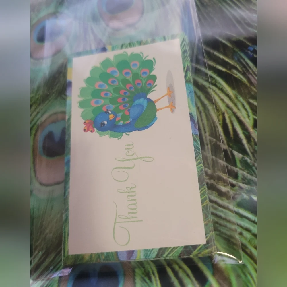 30 cards peacock